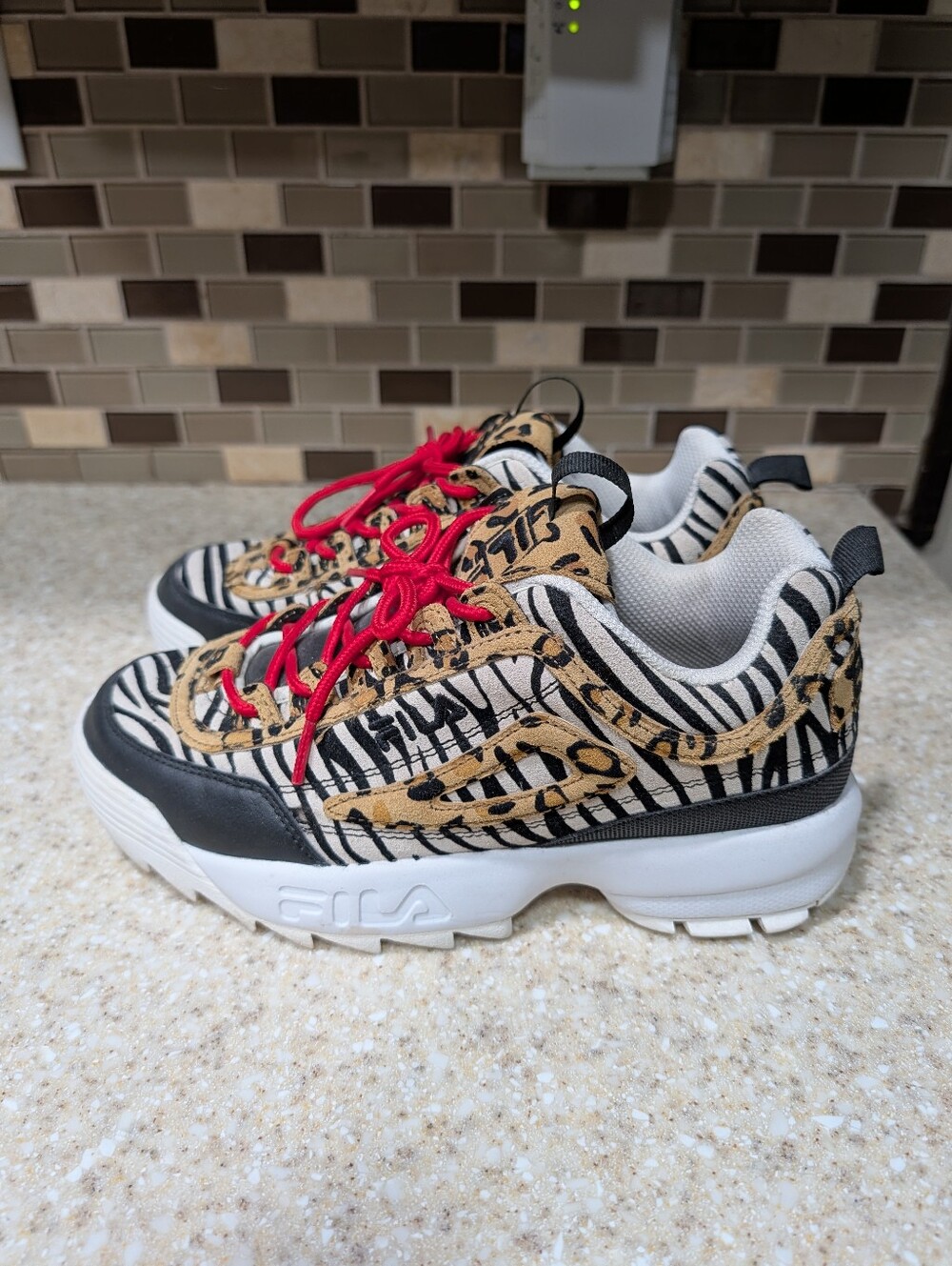 Women's Fila Disruptor II Animal Shoes